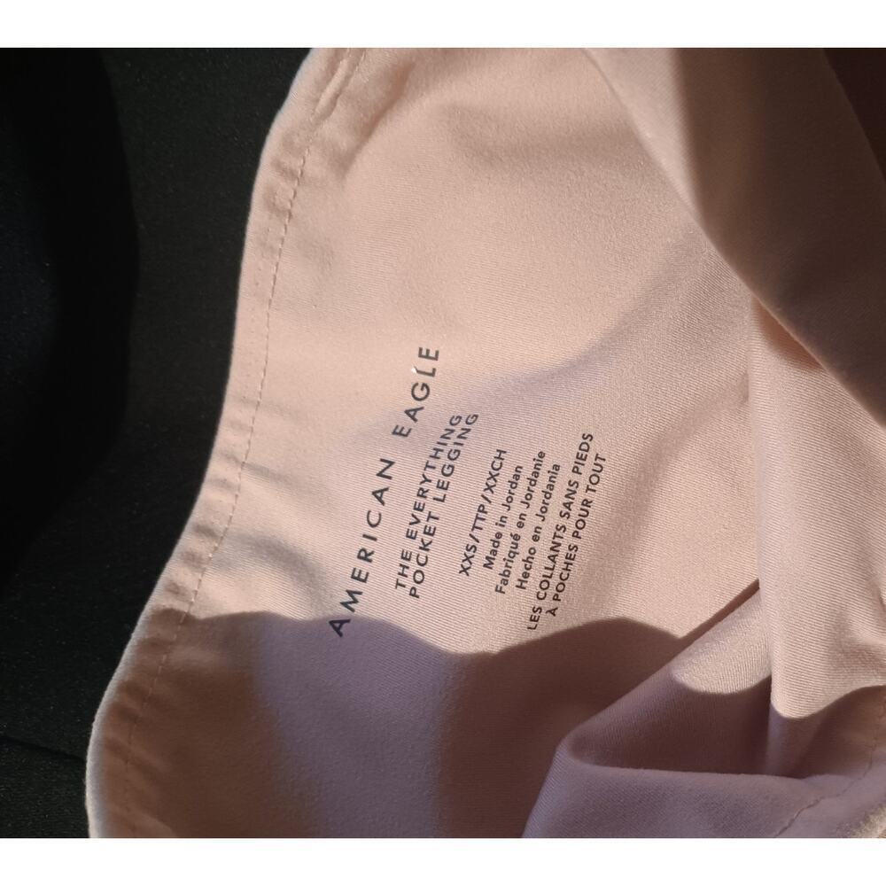 American Eagle The Everything Pocket Legging Pastel Rose Pink Women’s XXS High - Picture 6 of 6